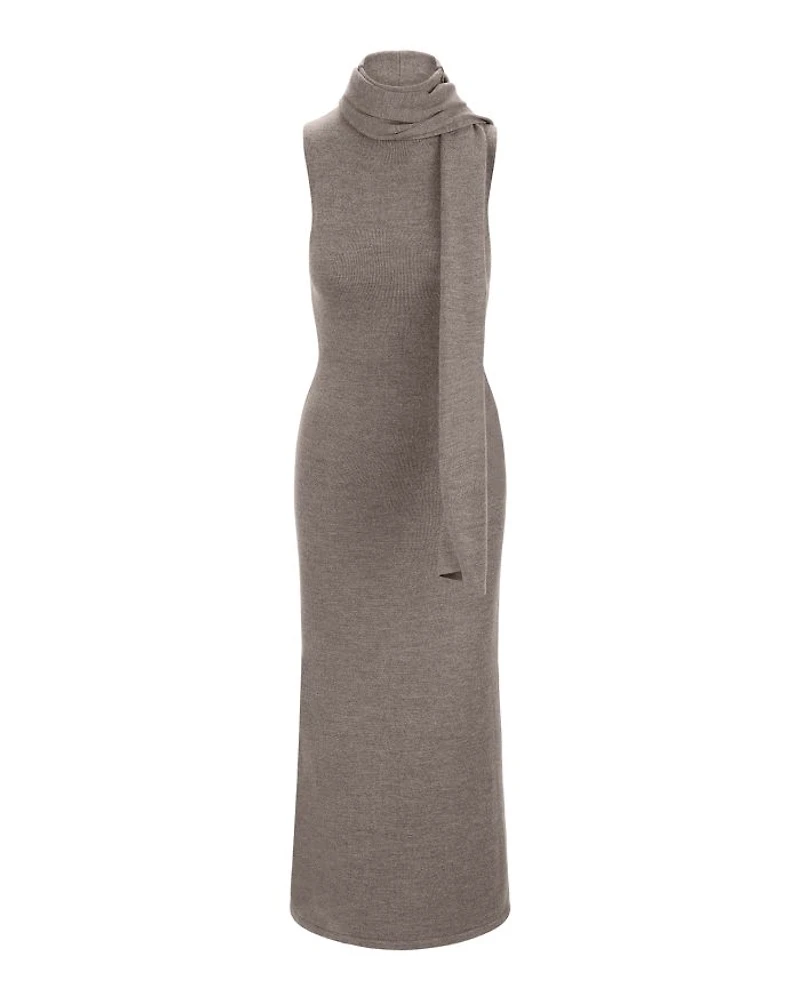 Canal Merino Wool Midi Dress