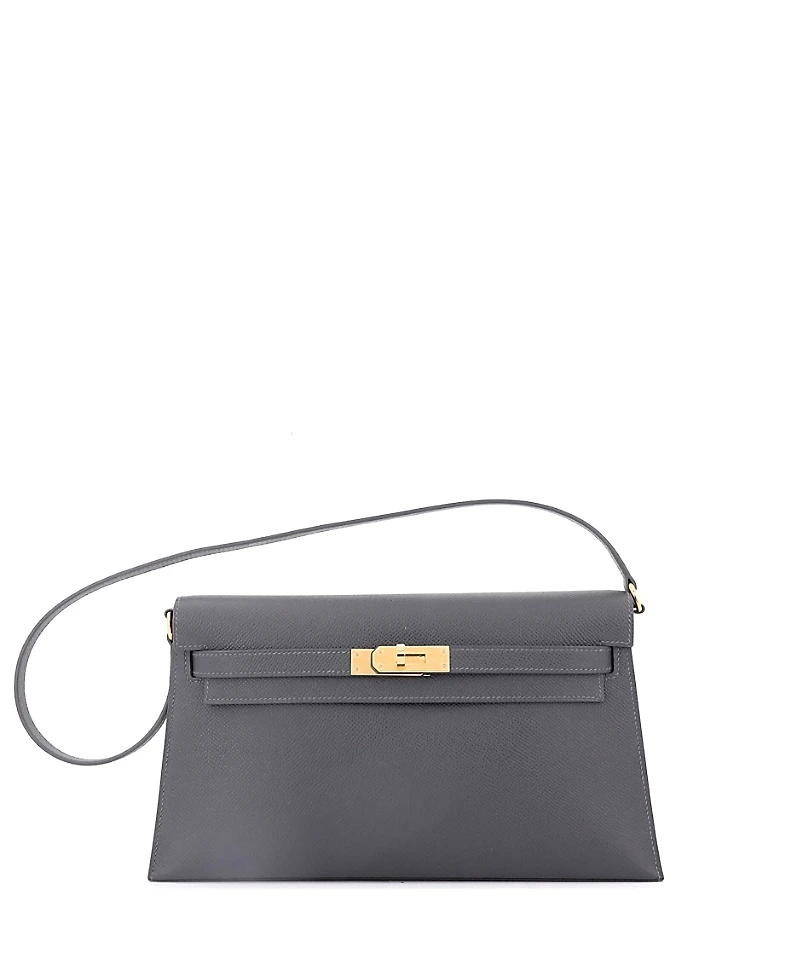 Pre-Owned HERMES Kelly Elan Shoulder Bag Epsom