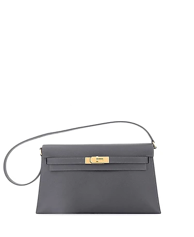 Pre-Owned HERMES Kelly Elan Shoulder Bag Epsom