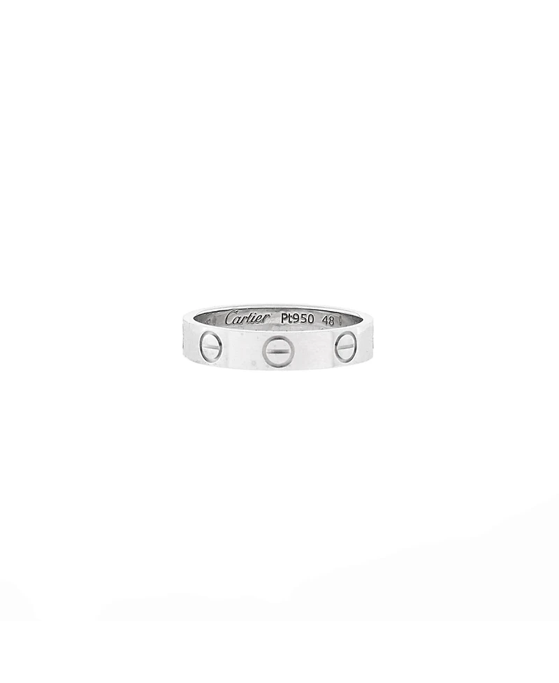 Pre-Owned Cartier Love Wedding Band Ring Platinum
