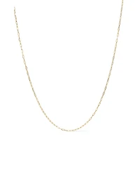 Ana Luisa Solid Gold Paperclip Chain Necklace