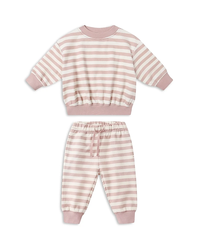 Quincy Mae Boys' Relaxed Sweatshirt & Pants - Baby