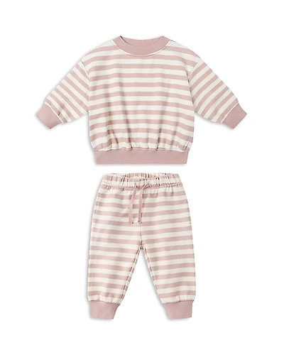 Quincy Mae Boys' Relaxed Sweatshirt & Pants - Baby