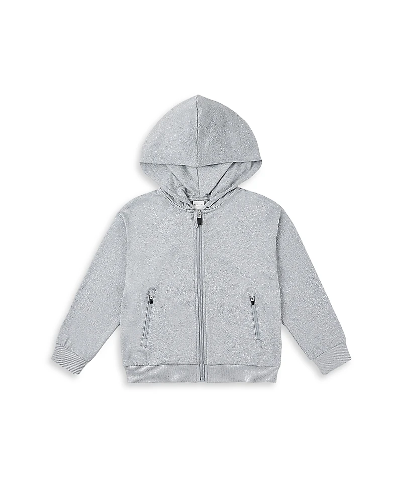 Rylee + Cru Boys' Zip Front Tech Hoodie - Little Kid