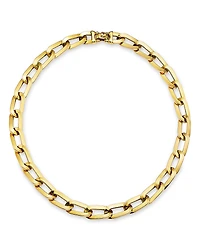 Roberto Coin 18K Gold Chunky Link Collar Necklace, 17