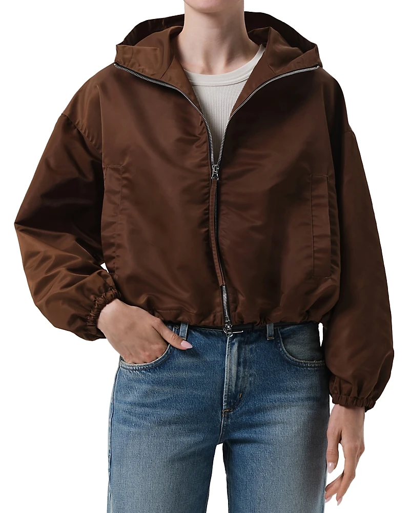 Citizens of Humanity Cropped Windbreaker Jacket