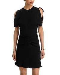 Victoria Beckham Gathered Waist Mini Dress