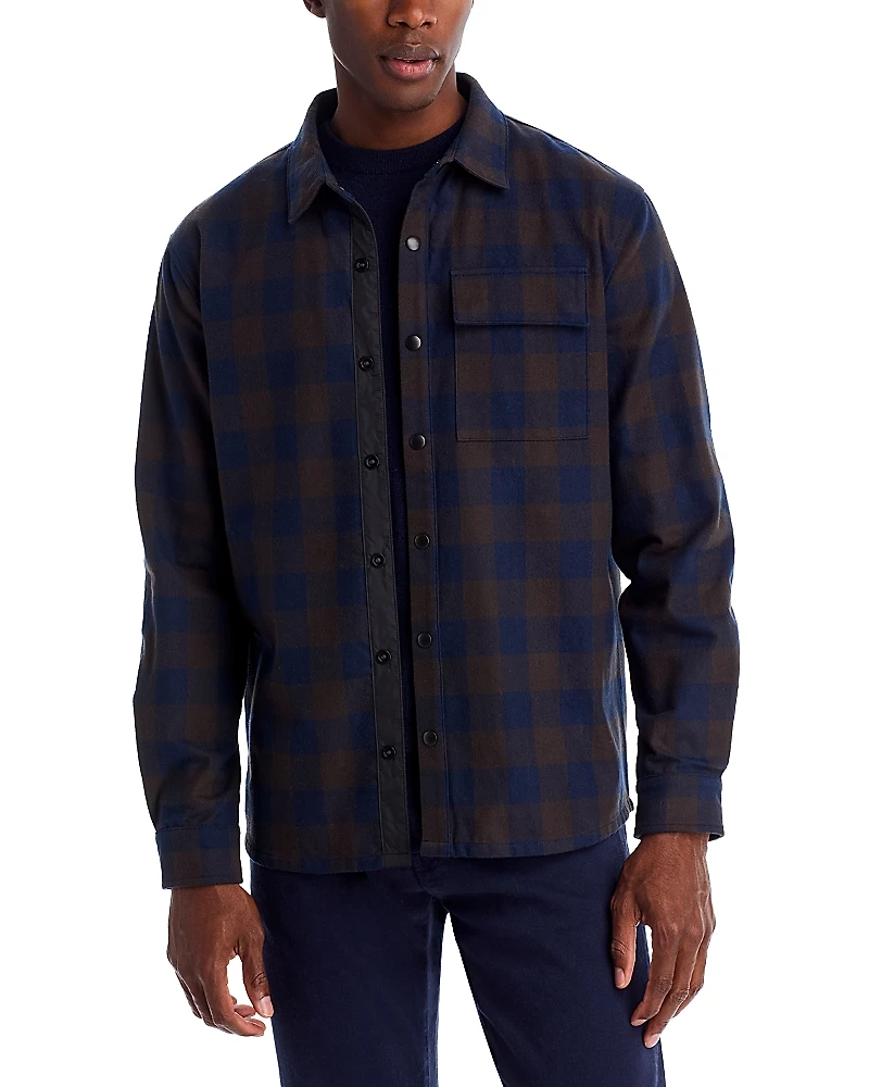 The Men's Store at Bloomingdale's Plaid Shirt Jacket - Exclusive