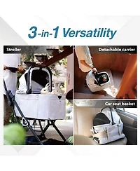 Tinker Small Detachable Pet Stroller – Compact Buggy for Cats & Small Dogs