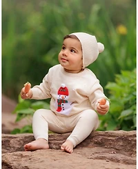 Boys' Holiday Snowman Knit Set - Baby, Little Kid