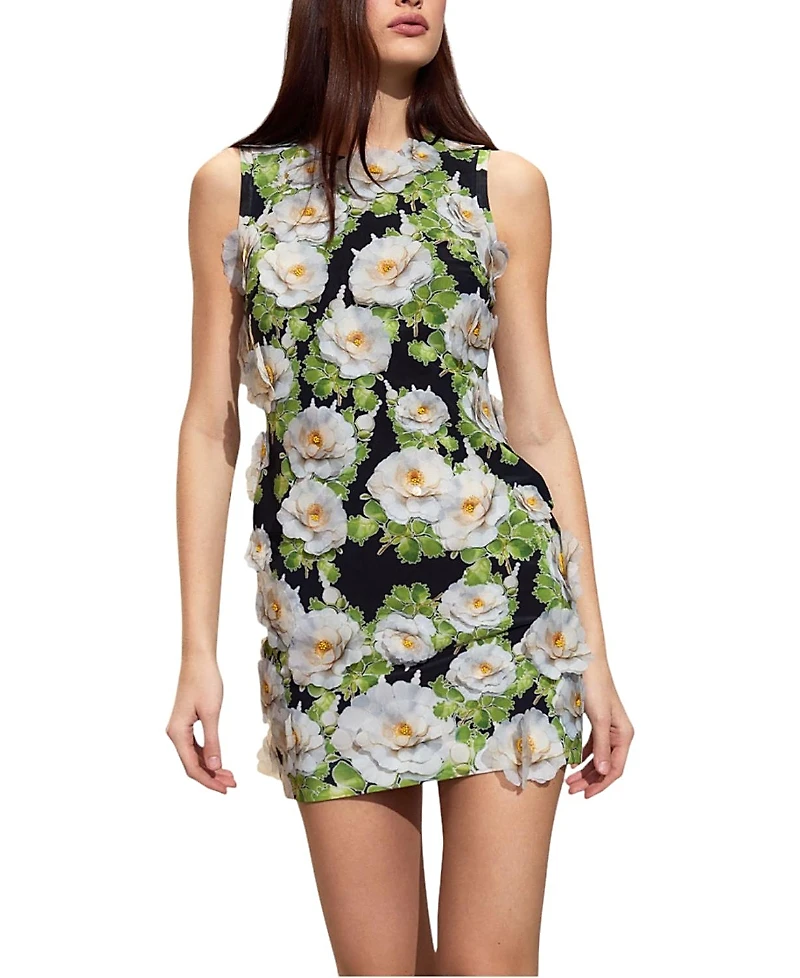 Cynthia Rowley Cornelia Applique Mini Dress