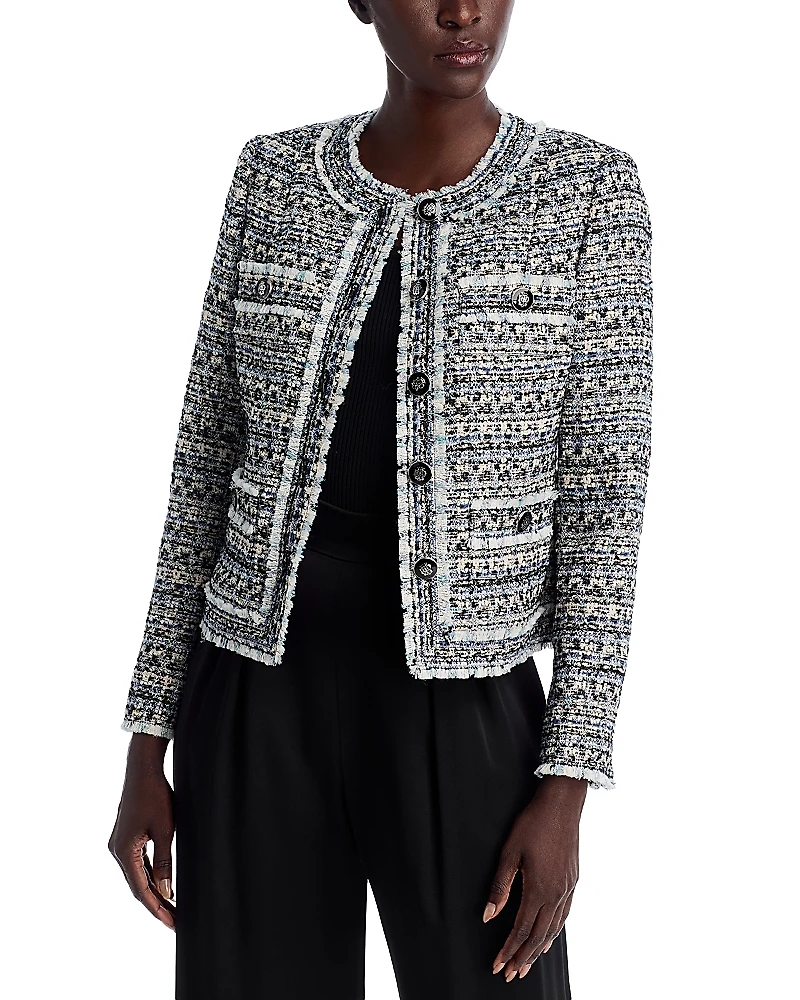 Elie Tahari The Dakota Tweed Jacket