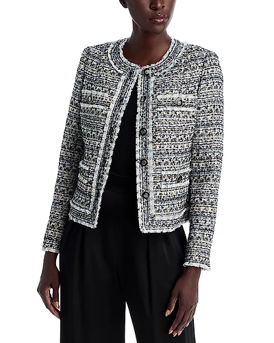 Elie Tahari The Dakota Tweed Jacket