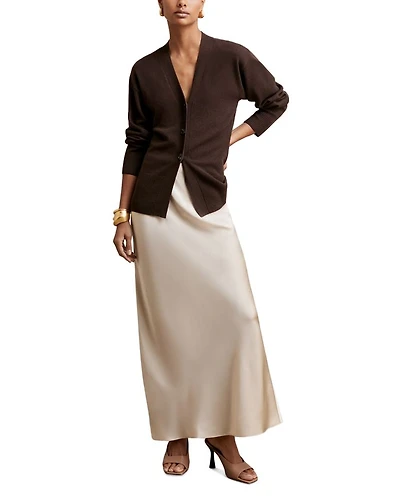 Saskia Silk Slip Skirt