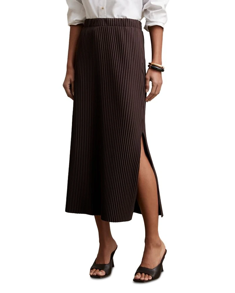 Pippa Pleated Midi Skirt