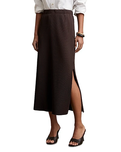 Reiss Pippa Pleated Midi Skirt