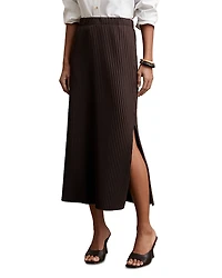 Reiss Pippa Pleated Midi Skirt