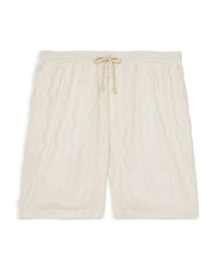 Wave Texture Drawstring 8.3" Shorts