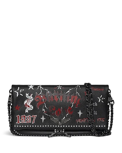 Zadig & Voltaire Rock Grained Leather Punk Bag