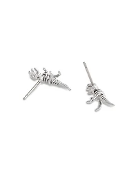 Signature Skeletal Rexy Stud Earrings