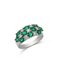 Bloomingdale's Fine Jewelry Emerald & Diamond Ring