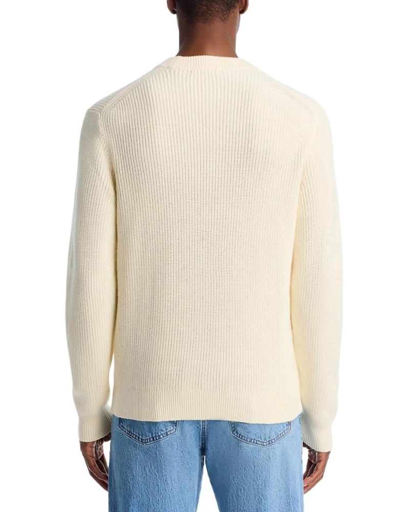 Crewneck Fisherman Sweater