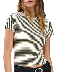 rag & bone Luca Stripe Baby Tee