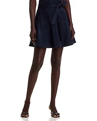 Stellah Faux Suede Mini Skirt