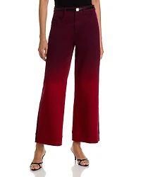 Cinq a Sept Betsy Degrade High Rise Wide Leg Jeans