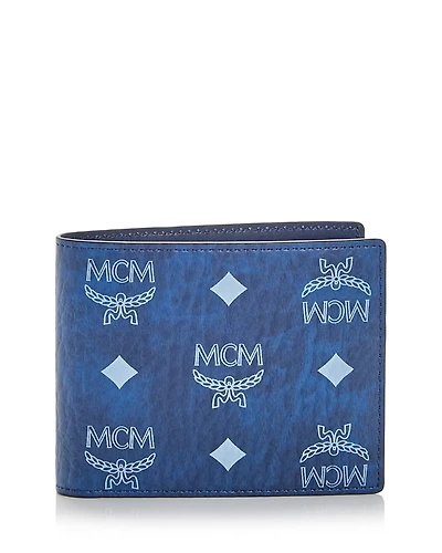 Mcm Aren Visetos Bifold Wallet