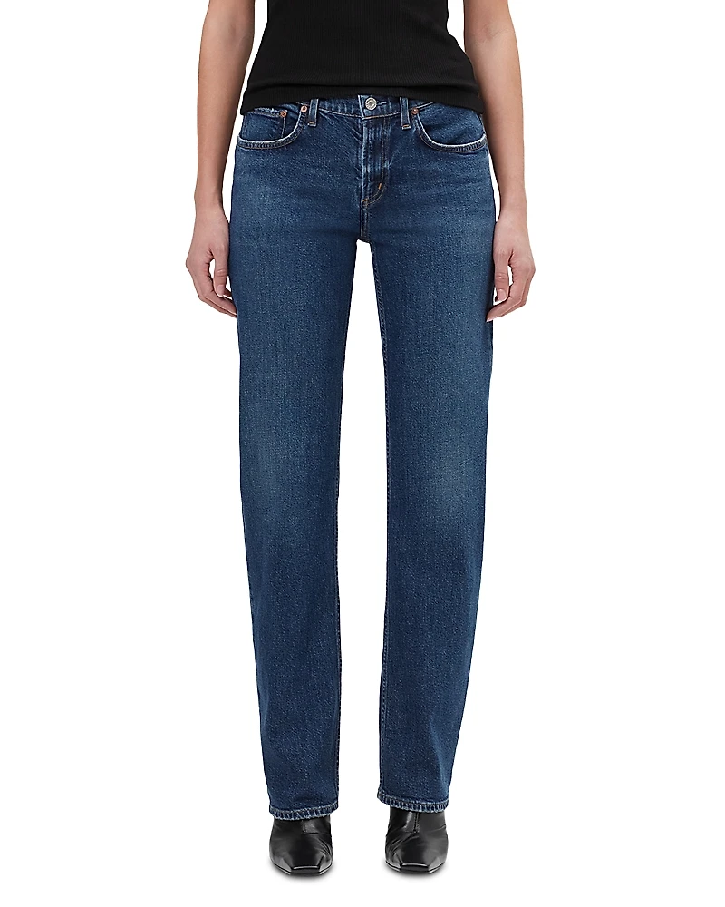 Agolde Low Rise Slim Jeans
