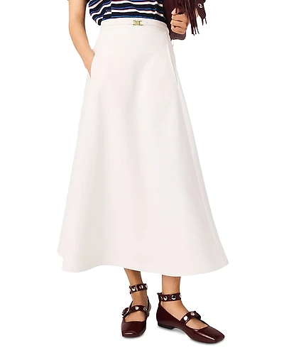 Maje Crepe Skirt