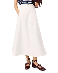 Maje Crepe Skirt