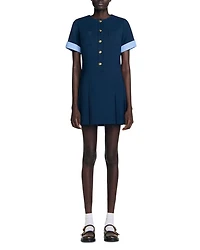Short Pleated Dress