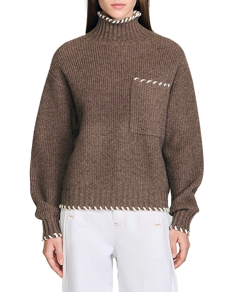 Sandro Turtleneck Sweater