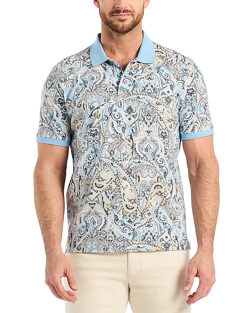 Robert Graham Manucci Knit Polo Shirt