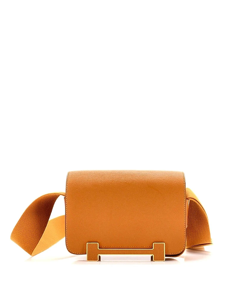 Pre-Owned HERMES Geta Bag Chevre Mysore