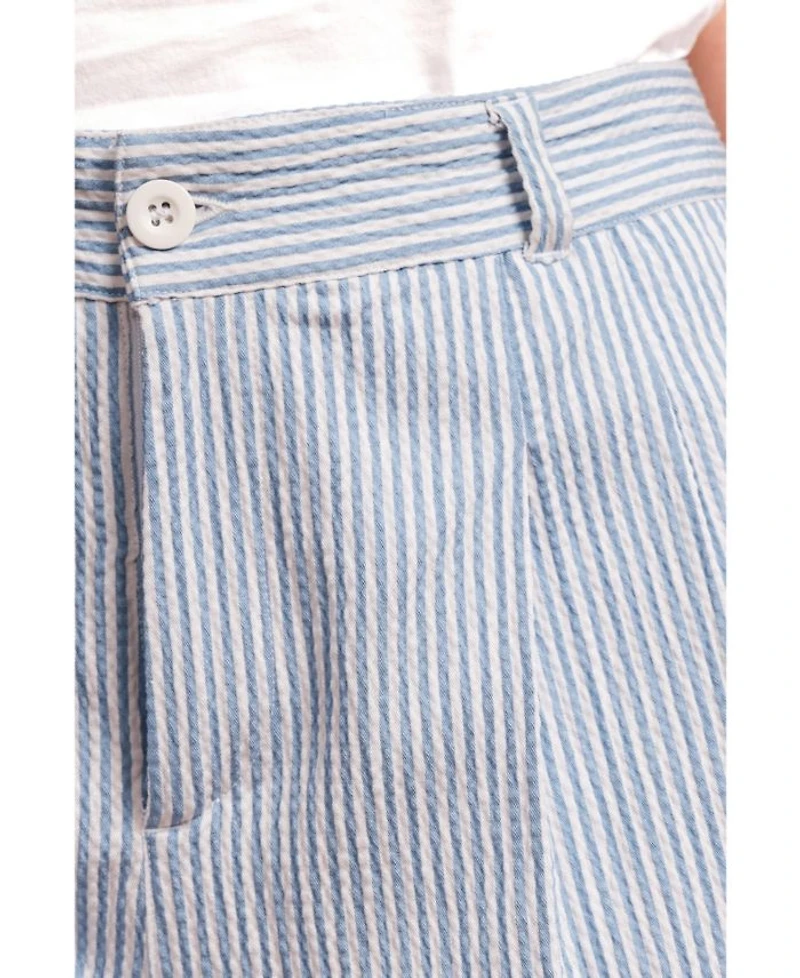 Benny Short Stripe Seersucker