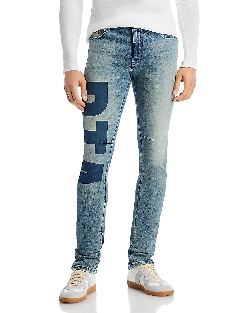 Rta Logo Skinny Jeans