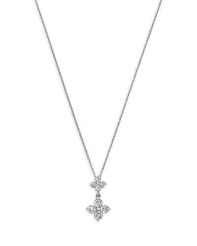 Bloomingdale's Fine Collection Diamond Two Tier Pendant Necklace