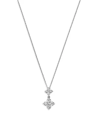 Bloomingdale's Fine Collection Diamond Two Tier Pendant Necklace