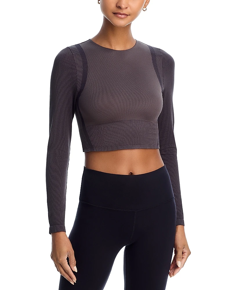 On Studio Knit Long T Crop Top
