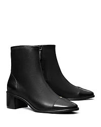 Tory Burch Women's Cap Toe Ankle Boots