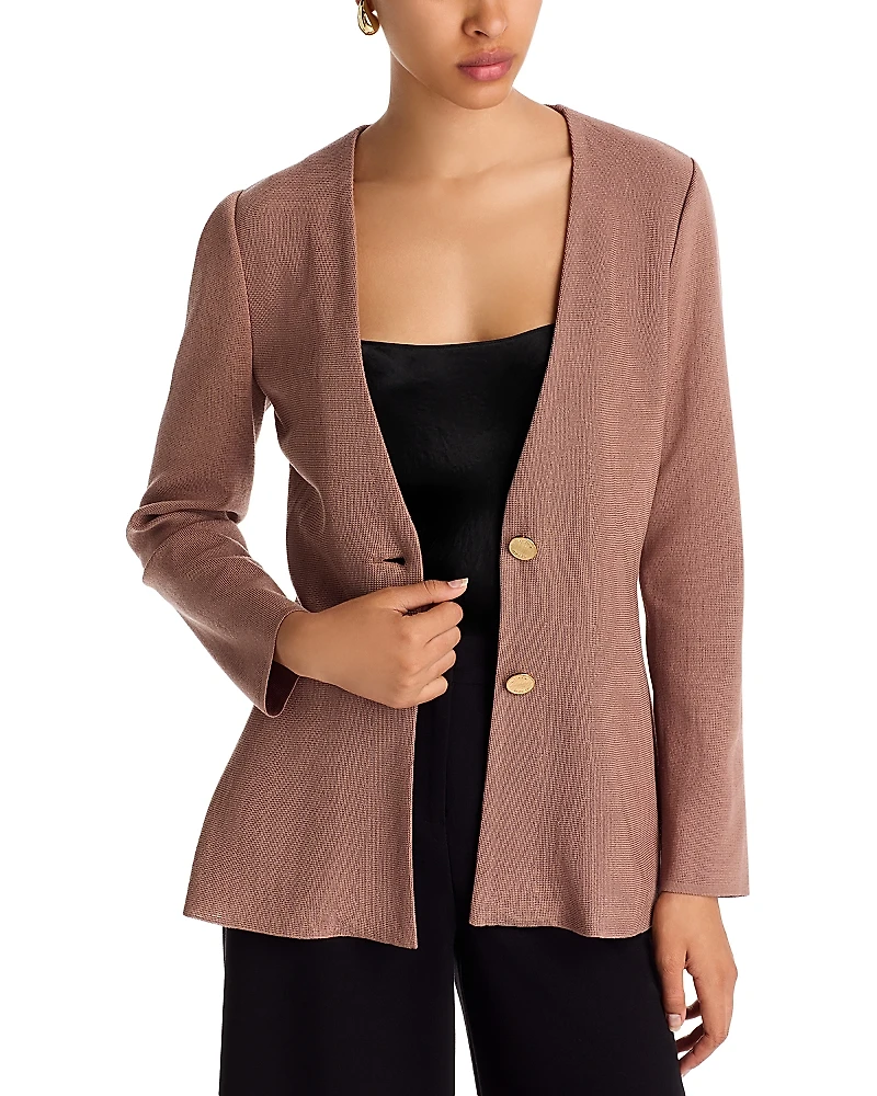 Misook Tailored Knit Jacket