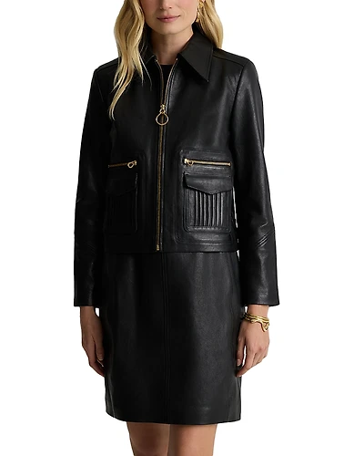 St. John Leather Jacket