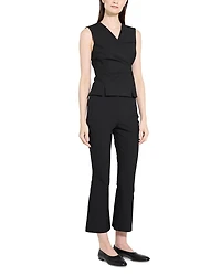 Sleeveless Wrap Vest