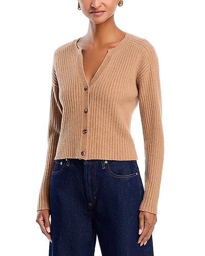 525 Lorelai Cropped Rib Cardigan