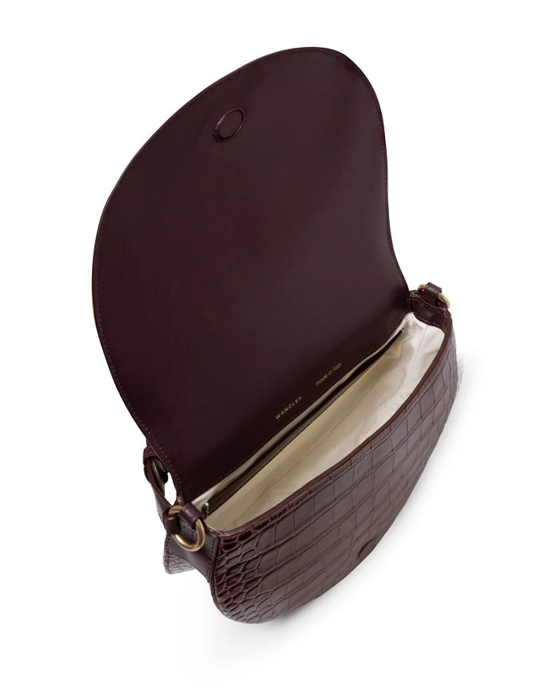 Kate Leather Saddle Bag
