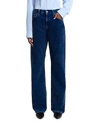 7 For All Mankind Tess Straight Fit Corduroy Pants