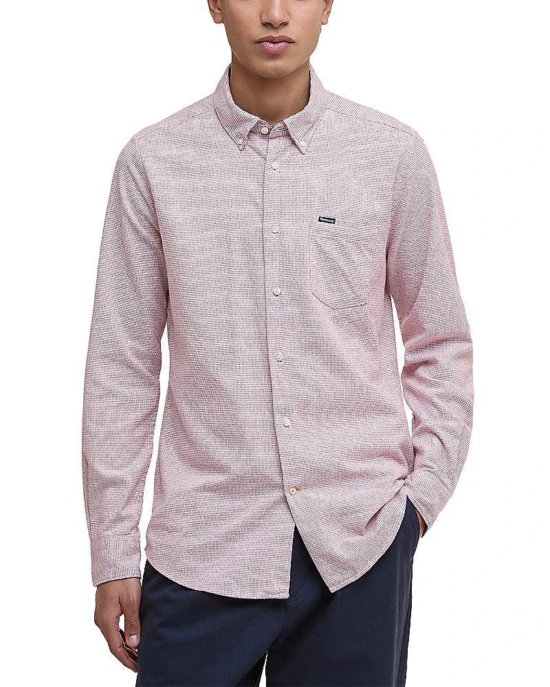 Barbour Turner Tailored Houndstooth Shirt